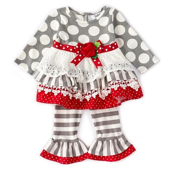 2/40 Rare Editions Christmas soft and comfortable pajamas set - Picture 2 of 8